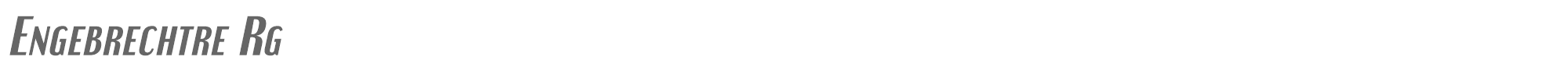 Engebrechtre engebrechtre bd it.ttf font preview